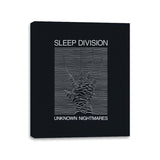 Sleep Division - Canvas Wraps Canvas Wraps RIPT Apparel 11x14 / Black