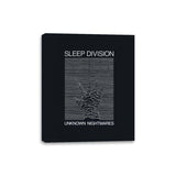 Sleep Division - Canvas Wraps Canvas Wraps RIPT Apparel 8x10 / Black