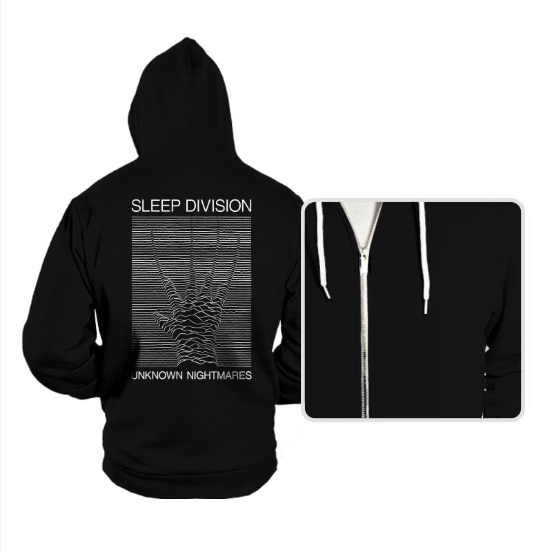 Sleep Division - Hoodies Hoodies RIPT Apparel Small / Black
