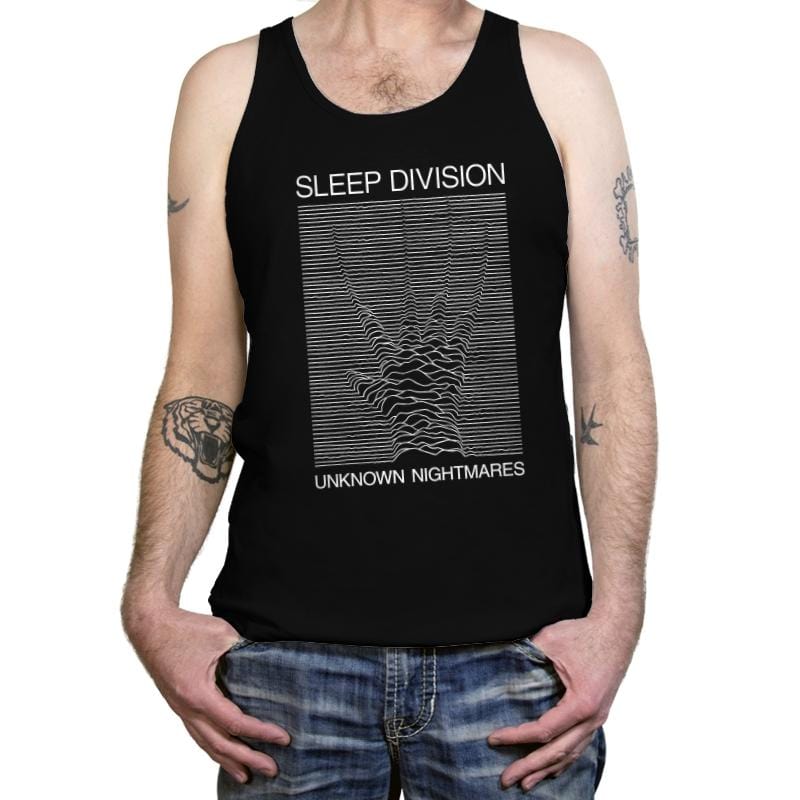Sleep Division - Tanktop Tanktop RIPT Apparel X-Small / Black