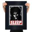 Sleep - Prints Posters RIPT Apparel 18x24 / Black