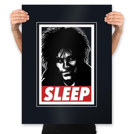 Sleep - Prints Posters RIPT Apparel 18x24 / Black
