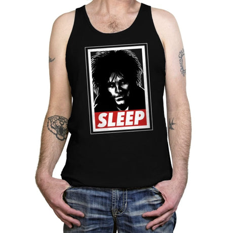 Sleep - Tanktop Tanktop RIPT Apparel X-Small / Black