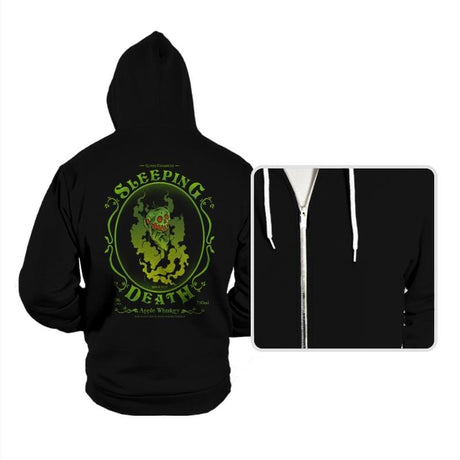 Sleeping Death Whiskey - Hoodies Hoodies RIPT Apparel