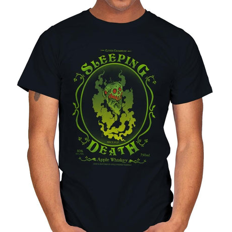 Sleeping Death Whiskey - Mens T-Shirts RIPT Apparel