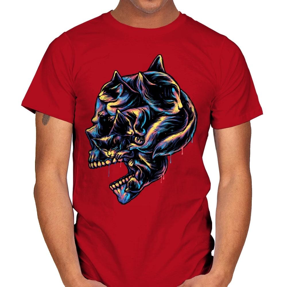 Sleepyhead - Mens T-Shirts RIPT Apparel Small / Red