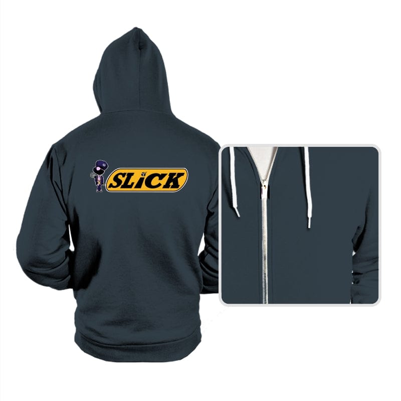 Slick Writer - Hoodies Hoodies RIPT Apparel Small / Dark Gray