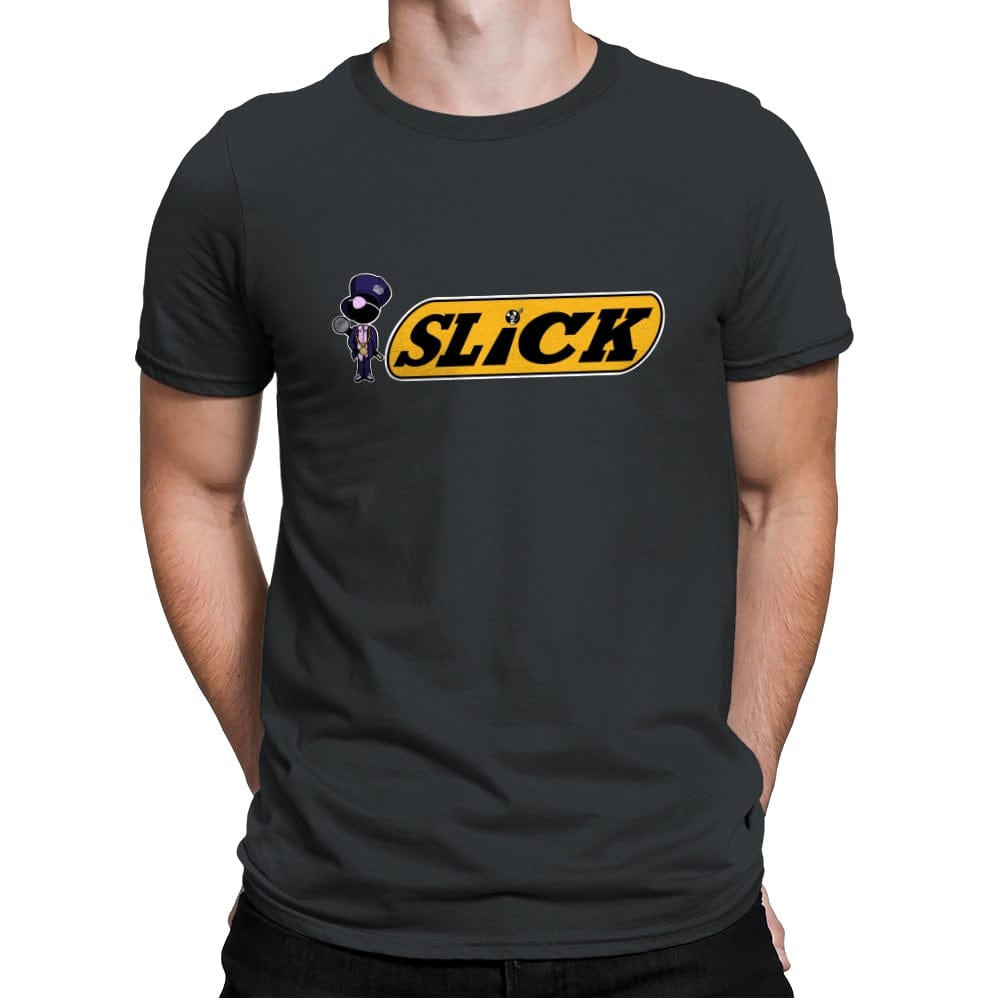 Slick Writer - Mens Premium T-Shirts RIPT Apparel Small / Heavy Metal