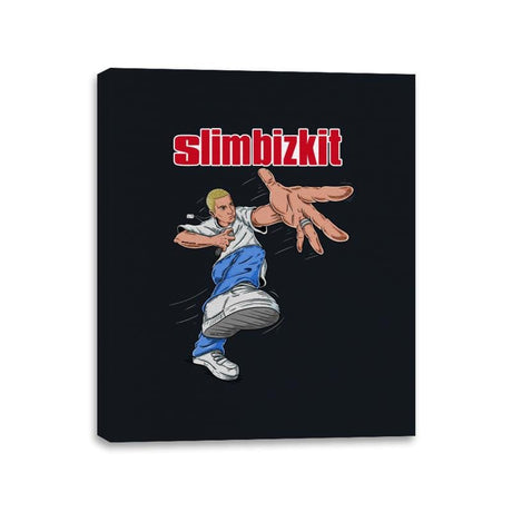 SlimBizkit - Canvas Wraps Canvas Wraps RIPT Apparel 11x14 / Black
