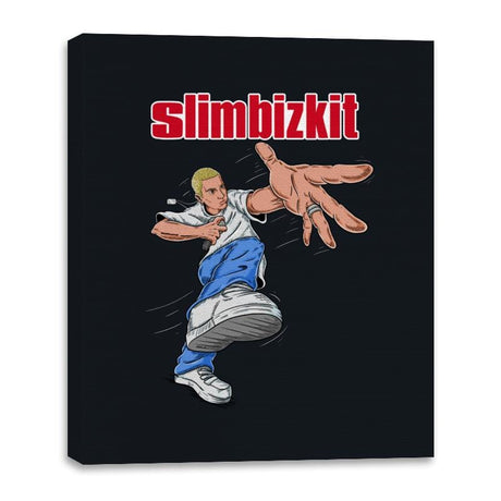 SlimBizkit - Canvas Wraps Canvas Wraps RIPT Apparel 16x20 / Black