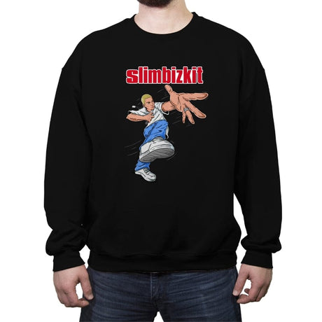SlimBizkit - Crew Neck Sweatshirt Crew Neck Sweatshirt RIPT Apparel Small / Black