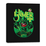 Slime Bringer - Canvas Wraps Canvas Wraps RIPT Apparel 16x20 / Black