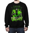 Slime Fatality - Crew Neck Sweatshirt Crew Neck Sweatshirt RIPT Apparel Small / Black