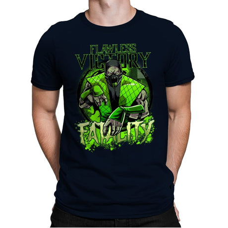 Slime Fatality - Mens Premium T-Shirts RIPT Apparel Small / Midnight Navy