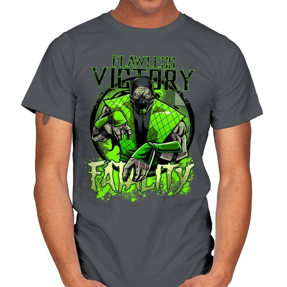 Slime Fatality - Mens T-Shirts RIPT Apparel Small / Charcoal