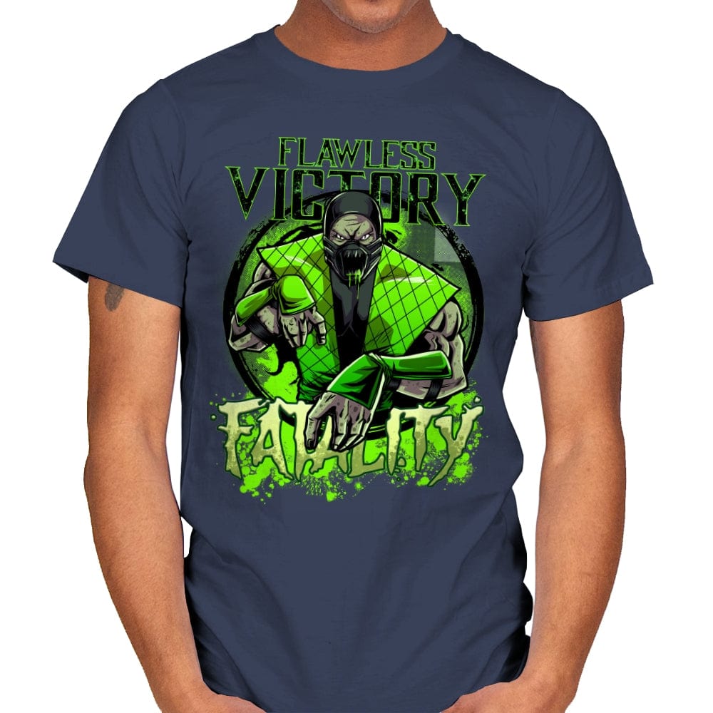 Slime Fatality - Mens T-Shirts RIPT Apparel Small / Navy