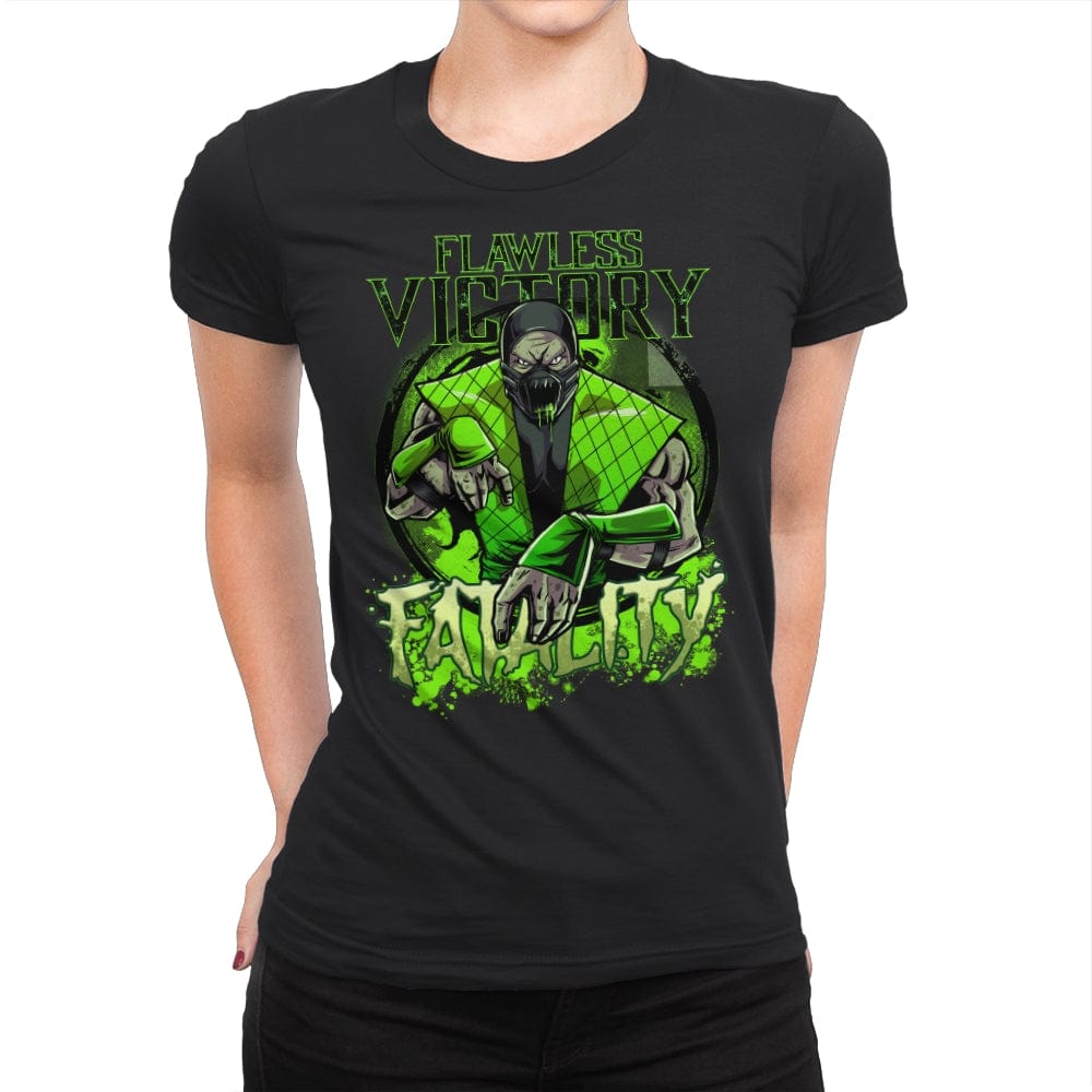 Slime Fatality - Womens Premium T-Shirts RIPT Apparel Small / Black