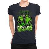 Slime Fatality - Womens Premium T-Shirts RIPT Apparel Small / Midnight Navy