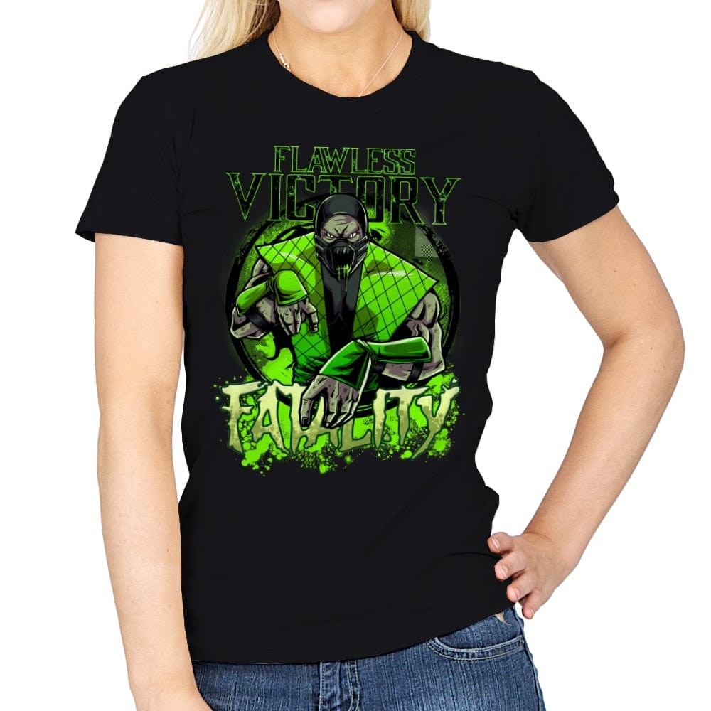 Slime Fatality - Womens T-Shirts RIPT Apparel Small / Black
