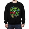 Slimer Pops - Crew Neck Sweatshirt Crew Neck Sweatshirt RIPT Apparel Small / Black