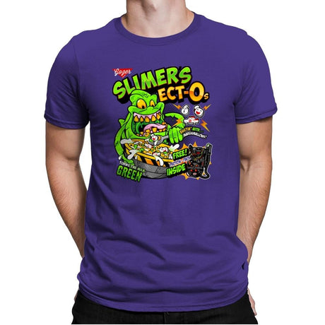 Slimer's Ect-O's Exclusive - Mens Premium T-Shirts RIPT Apparel Small / Purple Rush