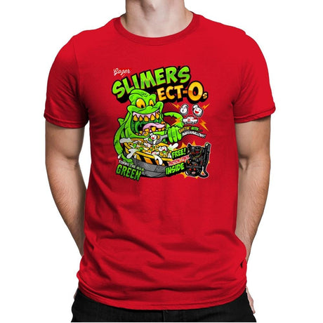 Slimer's Ect-O's Exclusive - Mens Premium T-Shirts RIPT Apparel Small / Red