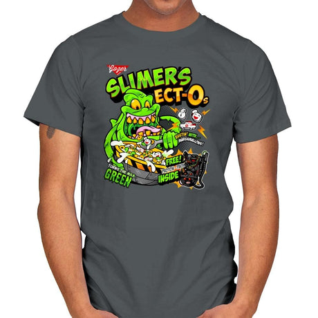 Slimer's Ect-O's Exclusive - Mens T-Shirts RIPT Apparel Small / Charcoal