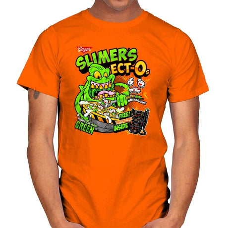 Slimer's Ect-O's Exclusive - Mens T-Shirts RIPT Apparel Small / Orange
