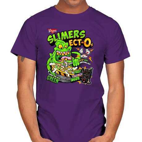 Slimer's Ect-O's Exclusive - Mens T-Shirts RIPT Apparel Small / Purple