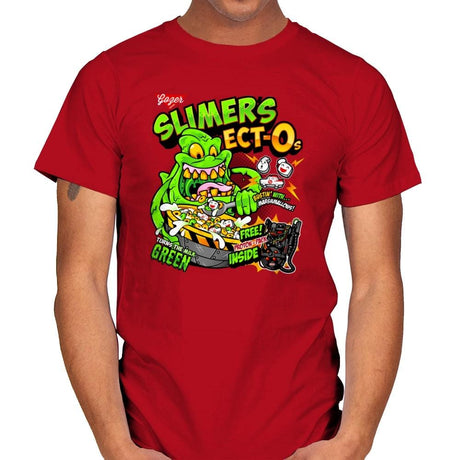 Slimer's Ect-O's Exclusive - Mens T-Shirts RIPT Apparel Small / Red