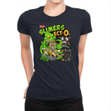 Slimer's Ect-O's Exclusive - Womens Premium T-Shirts RIPT Apparel Small / Midnight Navy
