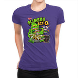 Slimer's Ect-O's Exclusive - Womens Premium T-Shirts RIPT Apparel Small / Purple Rush