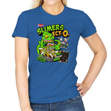 Slimer's Ect-O's Exclusive - Womens T-Shirts RIPT Apparel Small / Royal