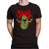 Slimy Ghost - Mens Premium T-Shirts RIPT Apparel Small / Dark Chocolate