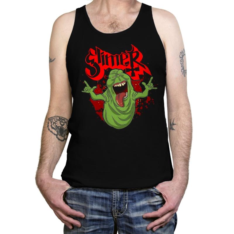 Slimy Ghost - Tanktop Tanktop RIPT Apparel X-Small / Black