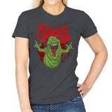 Slimy Ghost - Womens T-Shirts RIPT Apparel Small / Charcoal