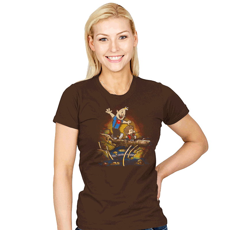 Sloth & Chunk - Womens T-Shirts RIPT Apparel