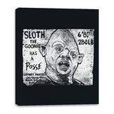 Sloth Posse - Canvas Wraps Canvas Wraps RIPT Apparel 16x20 / Black