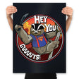 Sloth - Prints Posters RIPT Apparel 18x24 / Black