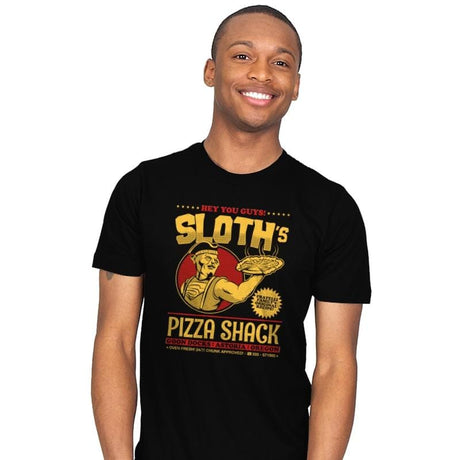 Sloth's Pizza Shack - Mens T-Shirts RIPT Apparel
