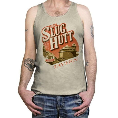 Slugg Hutt - Tanktop Tanktop RIPT Apparel X-Small / Oatmeal Triblend