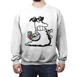 Slurm Thrower - Crew Neck Sweatshirt Crew Neck Sweatshirt RIPT Apparel Small / White