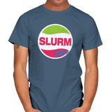 Slurmy - Mens T-Shirts RIPT Apparel Small / Indigo Blue