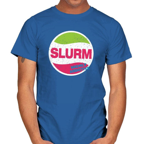 Slurmy - Mens T-Shirts RIPT Apparel Small / Royal