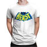 Smart Beast Man - Mens Premium T-Shirts RIPT Apparel Small / White