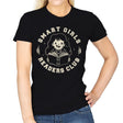 Smart Girls Readers Club - Womens T-Shirts RIPT Apparel Small / Black