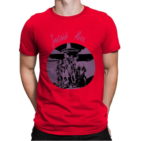 Smashing Roar - Mens Premium T-Shirts RIPT Apparel Small / Red