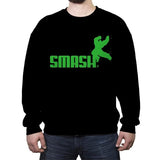 Smashuma - Crew Neck Sweatshirt Crew Neck Sweatshirt RIPT Apparel Small / Black