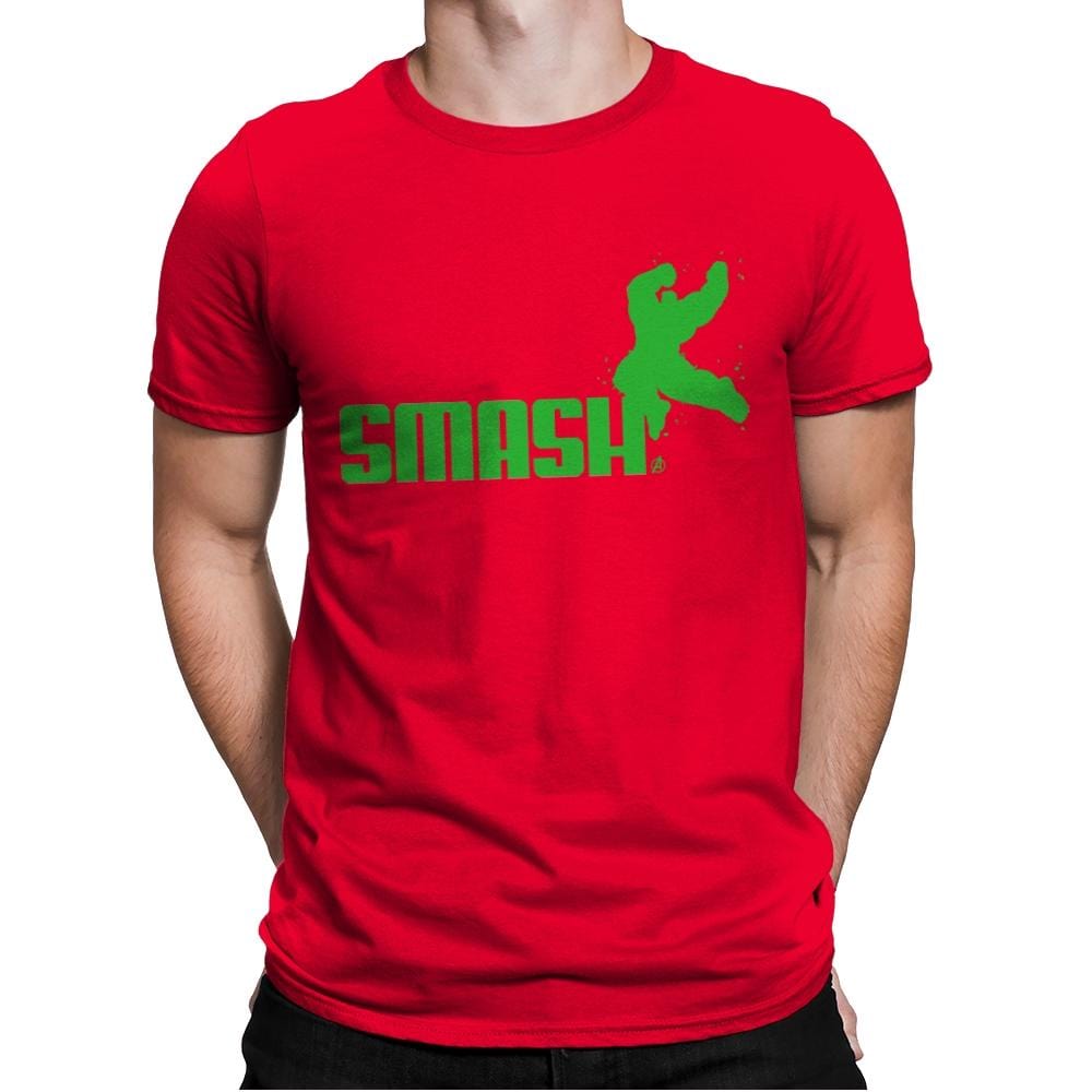 Smashuma - Mens Premium T-Shirts RIPT Apparel Small / Red