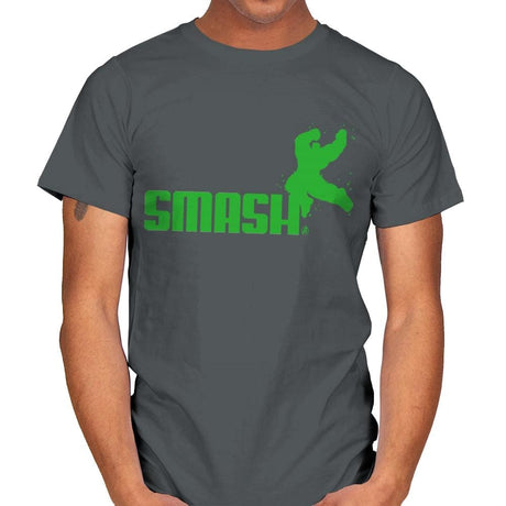 Smashuma - Mens T-Shirts RIPT Apparel Small / Charcoal